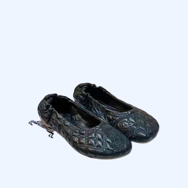 [Burberry] 버버리 레더 새들러 발레리나