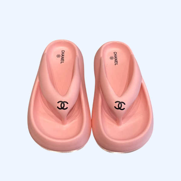 [ 샤넬 ] 25C 신상 끈 슬리퍼