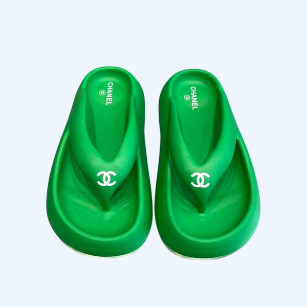 [ 샤넬 ] 25C 신상 끈 슬리퍼