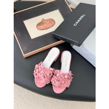 [ 샤넬 ] 25P 신상 까멜리아 샌들 뮬