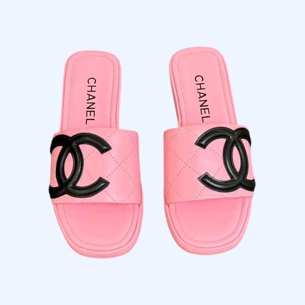 [ Chanel ] 샤넬 깜봉 슬라이드 뮬