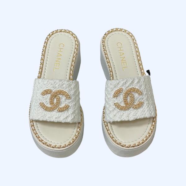 [ Chanel ] 샤넬 트위드 뮬