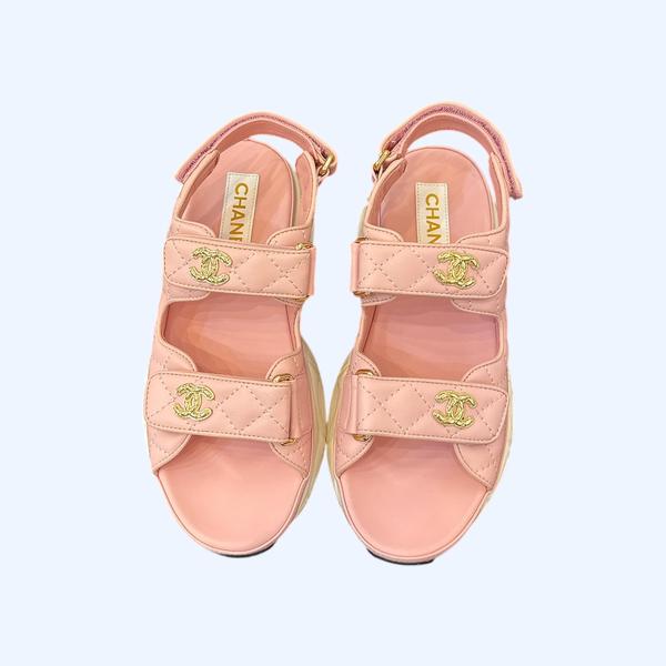 [ Chanel ] 샤넬 벨크로 샌들