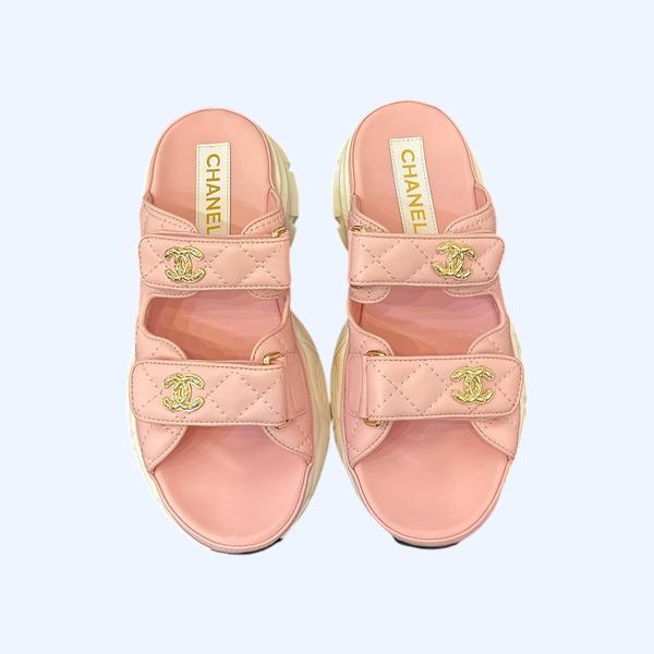 [ Chanel ] 샤넬 벨크로 샌들