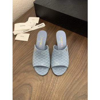 [ Chanel ] 샤넬 페이던트 뮬 힐