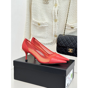 [ Chanel ] 샤넬 메쉬 스틸레토 힐