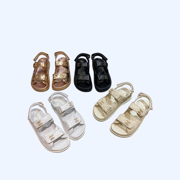 [Chanel] 샤넬 벨크로 샌들