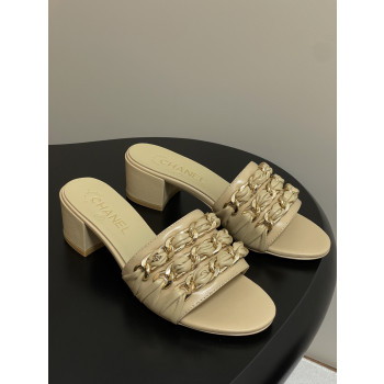 [ Chanel ] 샤넬 골드 체인 뮬