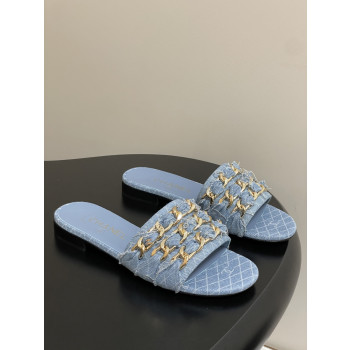 [ Chanel ] 샤넬 골드 체인 뮬