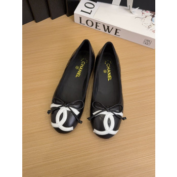[ Chanel ] 샤넬 깜봉 발레리나 플랫 슈즈