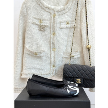 [ Chanel ] 샤넬 깜봉 퀼팅 플랫슈즈