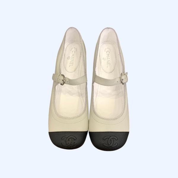 [ Chanel ] 샤넬 메리제인 플랫 슈즈