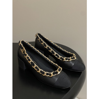 [ Chanel ] 샤넬 체인 메리제인 힐