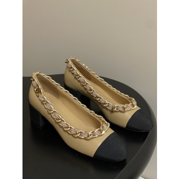 [ Chanel ] 샤넬 체인 메리제인 힐