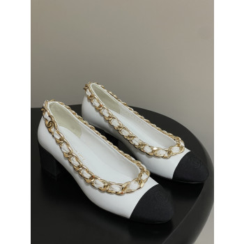 [ Chanel ] 샤넬 체인 메리제인 힐