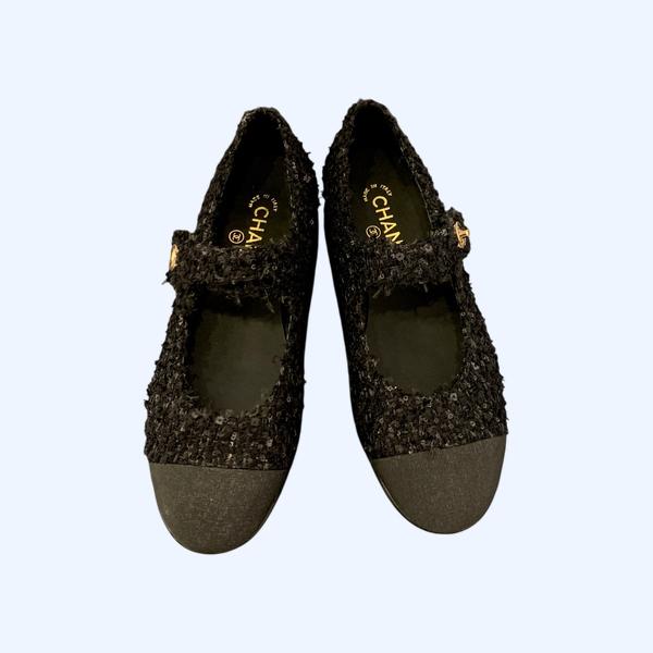 [ Chanel ] 샤넬 메리제인 플랫슈즈