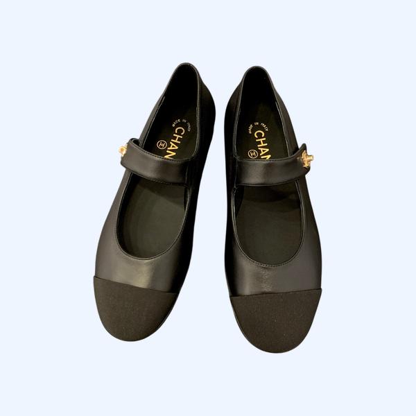 [ Chanel ] 샤넬 메리제인 플랫슈즈