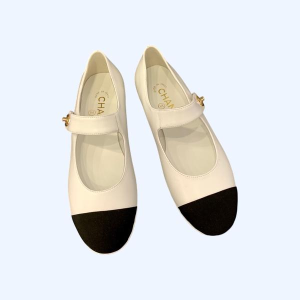 [ Chanel ] 샤넬 메리제인 플랫슈즈
