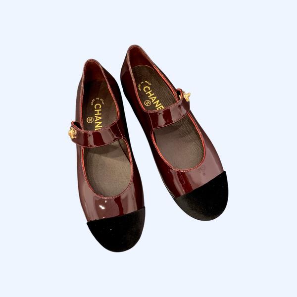 [ Chanel ] 샤넬 메리제인 플랫슈즈