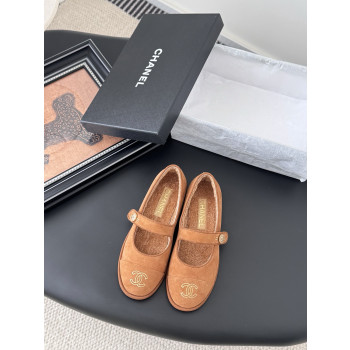 [ Chanel ] 샤넬 양털 메리제인 플랫