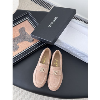 [ Chanel ] 샤넬 CC 스웨이드 모카신