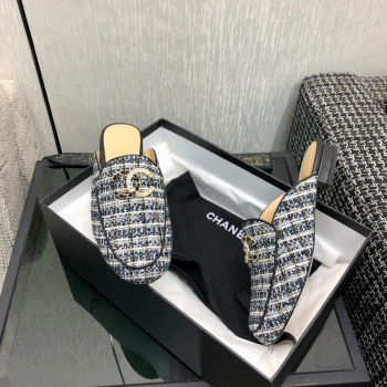 [ 샤넬 ] 2025 CC로고 트위드 블로퍼