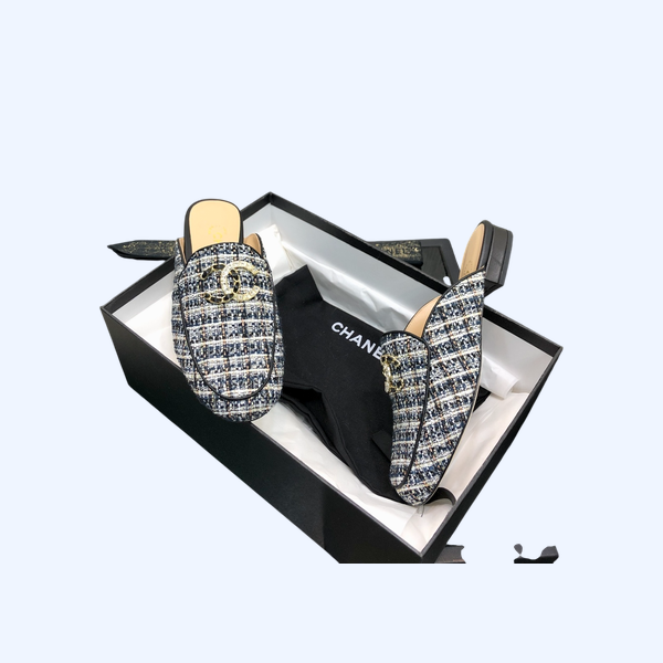 [ 샤넬 ] 2025 CC로고 트위드 블로퍼