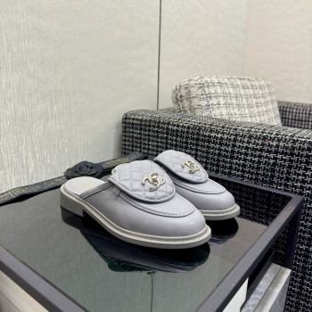 [ 샤넬 ] CC로고 로퍼 뮬