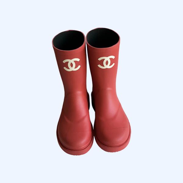 [ Chanel ] 샤넬 레인부츠
