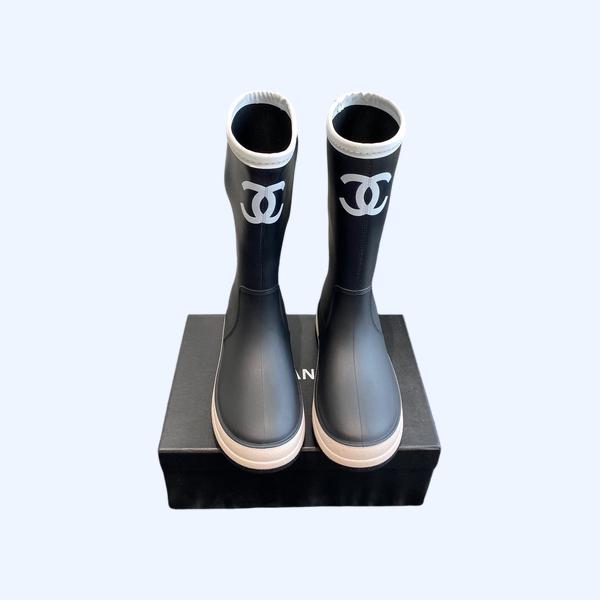 [ Chanel ] 샤넬 레인부츠
