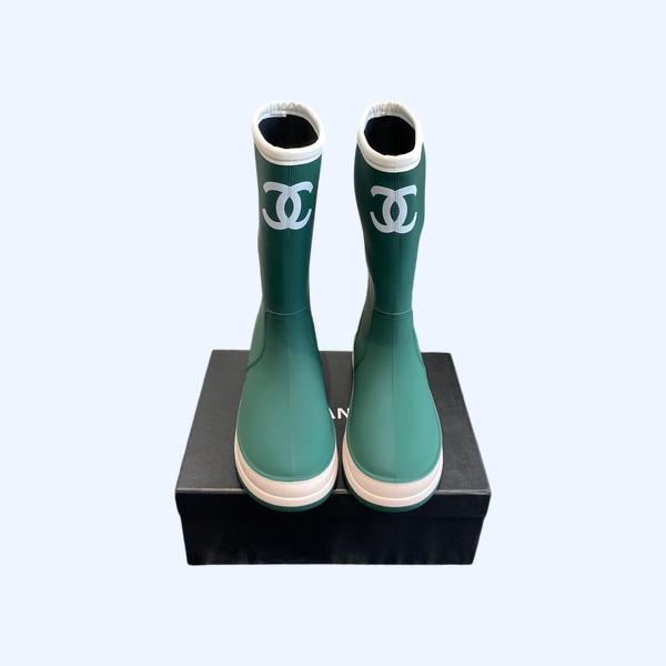 [ Chanel ] 샤넬 레인부츠