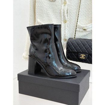 [ Chanel ] 샤넬 배색 통굽 부츠
