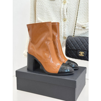 [ Chanel ] 샤넬 배색 통굽 부츠