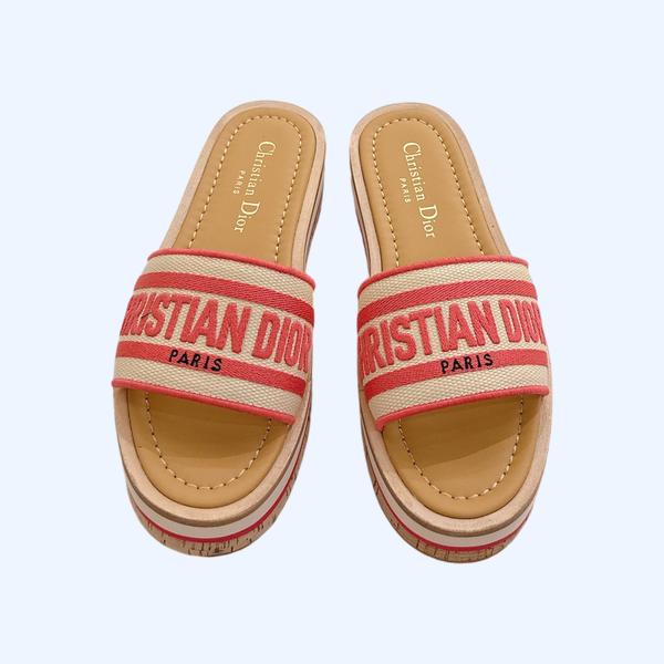 [ Dior ] 디올 디웨이 플랫폼 뮬