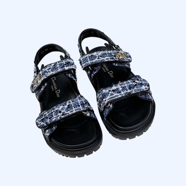 [ 디올 ] 25ss Dioract 벨크로 샌들