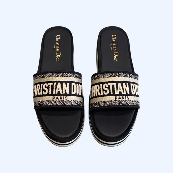 [ 디올 ] 25ss Dway 플랫폼 뮬