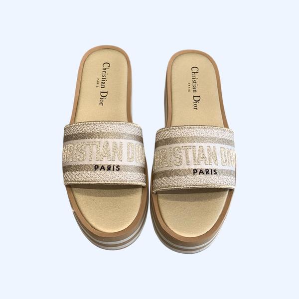 [ 디올 ] 25ss Dway 플랫폼 뮬