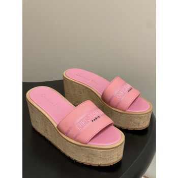 [ Dior ] 디올 D-way 웨지힐 샌들