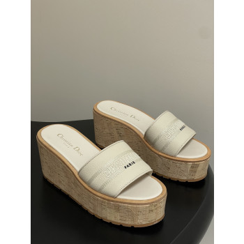 [ Dior ] 디올 D-way 웨지힐 샌들