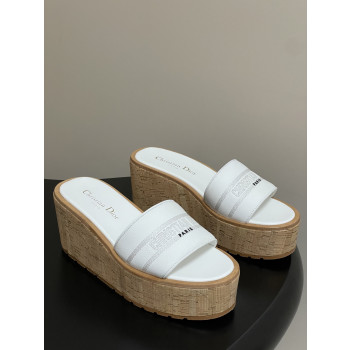 [ Dior ] 디올 D-way 웨지힐 샌들