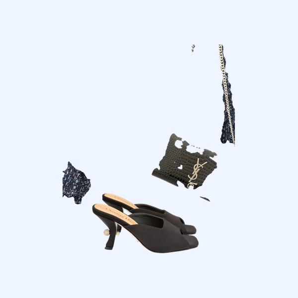 [ Dior ] 디올 Tribales 힐 슬라이드