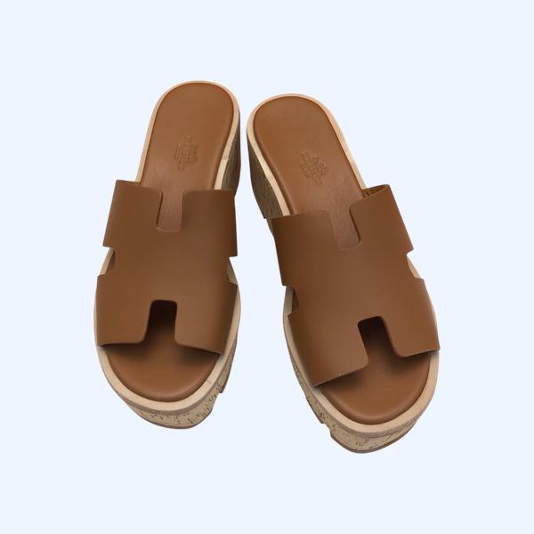 [ Hermes ] 에르메스 에제 웨지 샌들