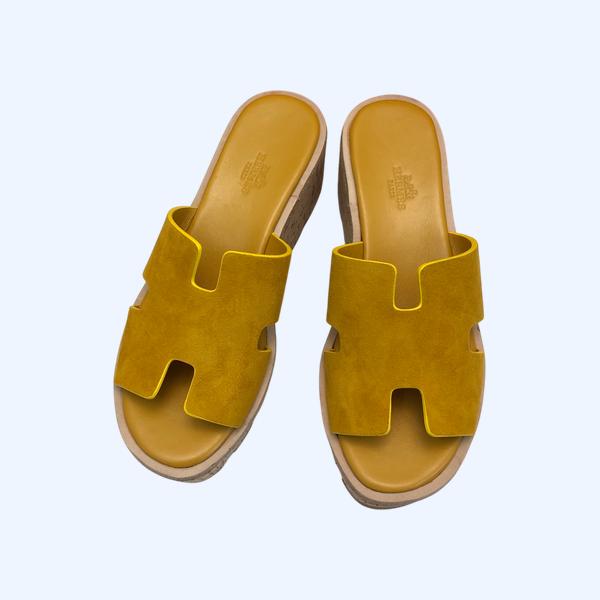 [ Hermes ] 에르메스 에제 웨지 샌들