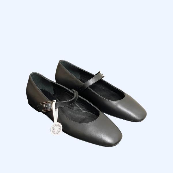 [ Hermes ] 에르메스 Jane 발레리나 플랫