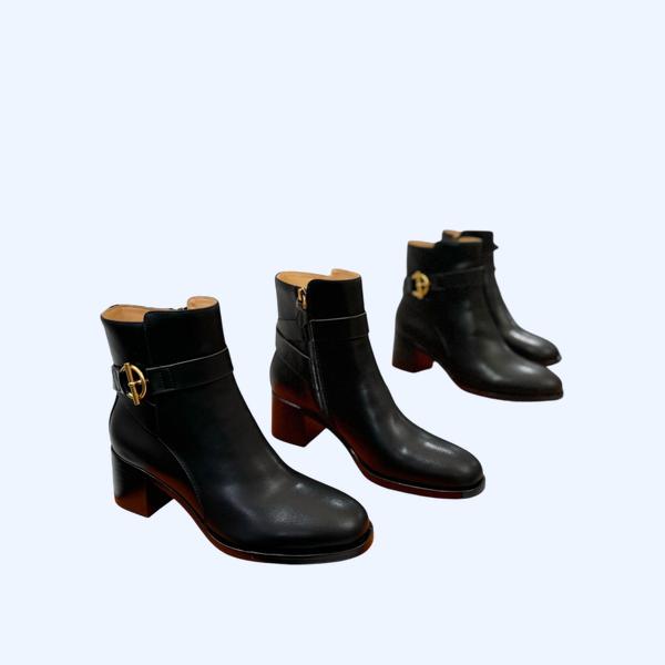 [ Hermes ] 에르메스 Jill 앵클 부츠