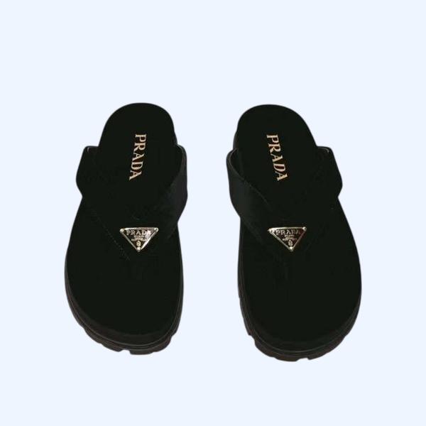 [Prada] 프라다 벨벳 조리 샌들