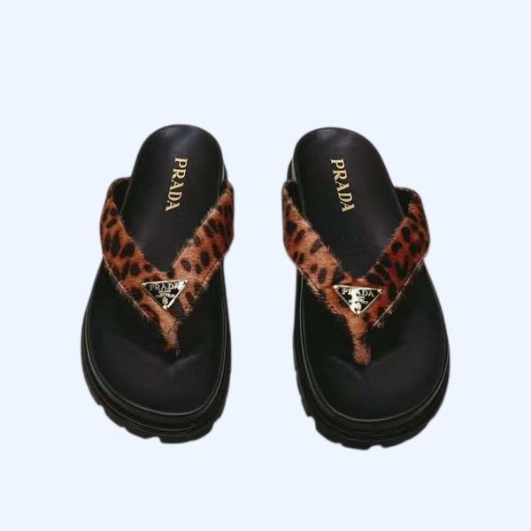 [Prada] 프라다 벨벳 조리 샌들