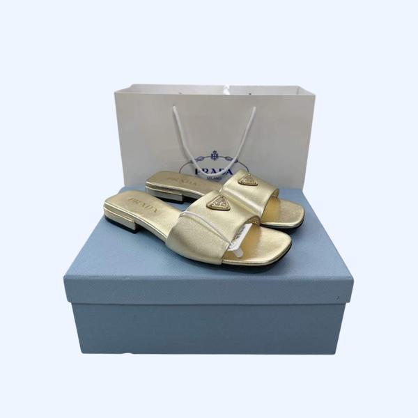 [Prada] 프라다 사피아노 뮬 슬라이드