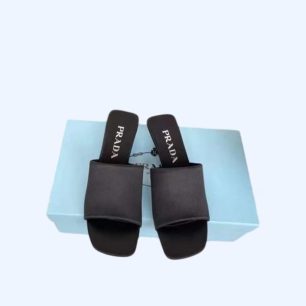 [Prada] 프라다 새틴 뮬