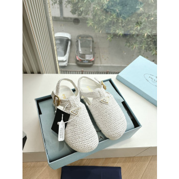 [ Prada ] 프라다 크로셰 샌들